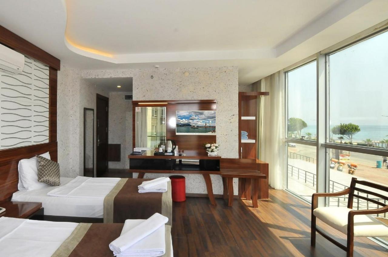 Uk Blue Coast Hotel (Adults Only) Alanya Ngoại thất bức ảnh